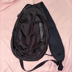 Patagonia Black sling cross-body bag